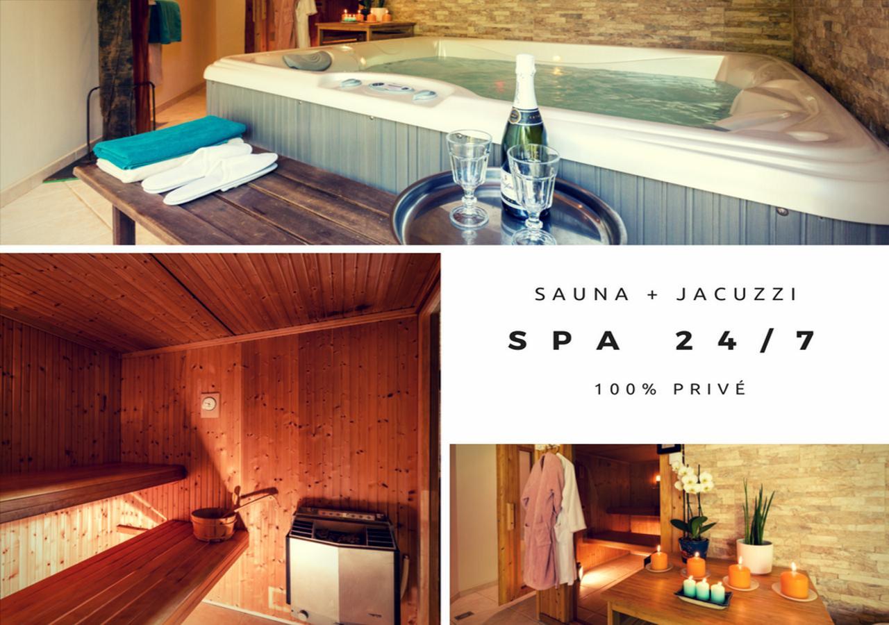 Sauna - Jacuzzi - 100% Prive - L'Estantada Linxe Kültér fotó